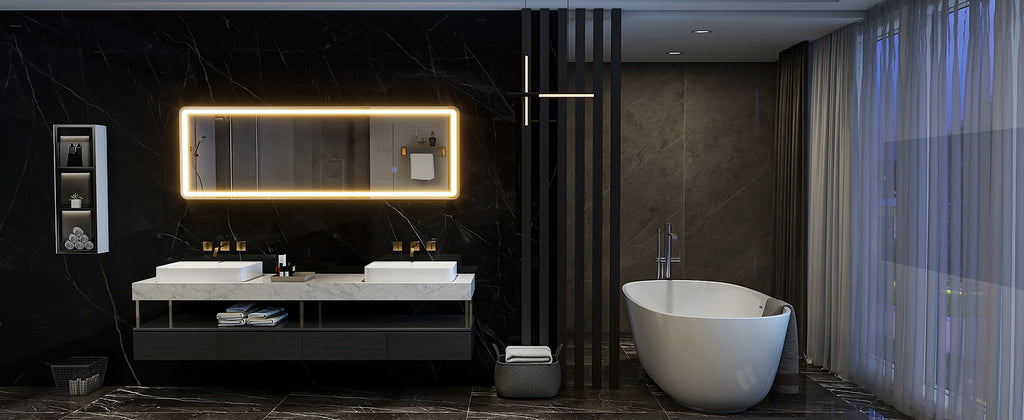 63"x20" Full Length Mirror with Lights