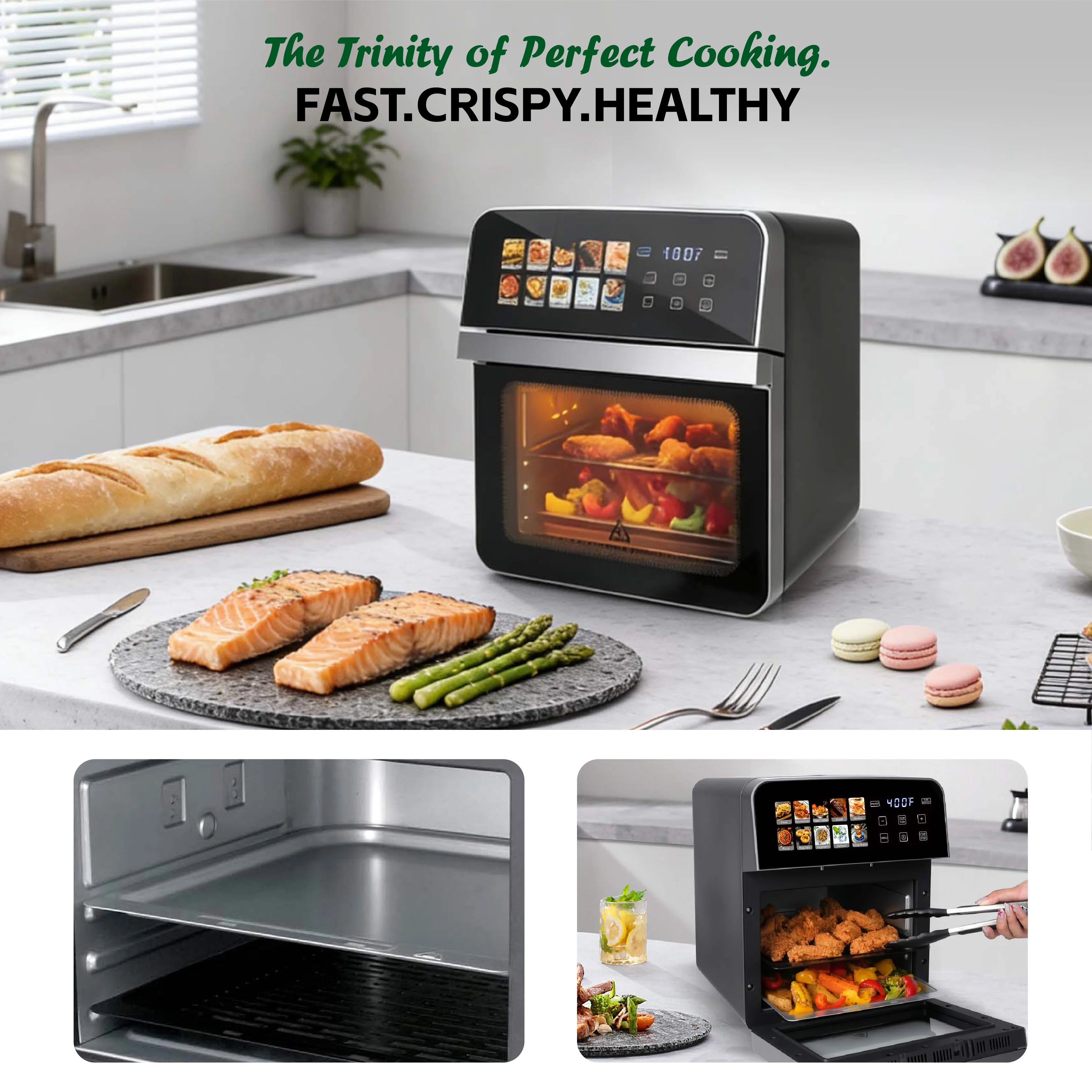 Air Fryer Toaster Oven Combo