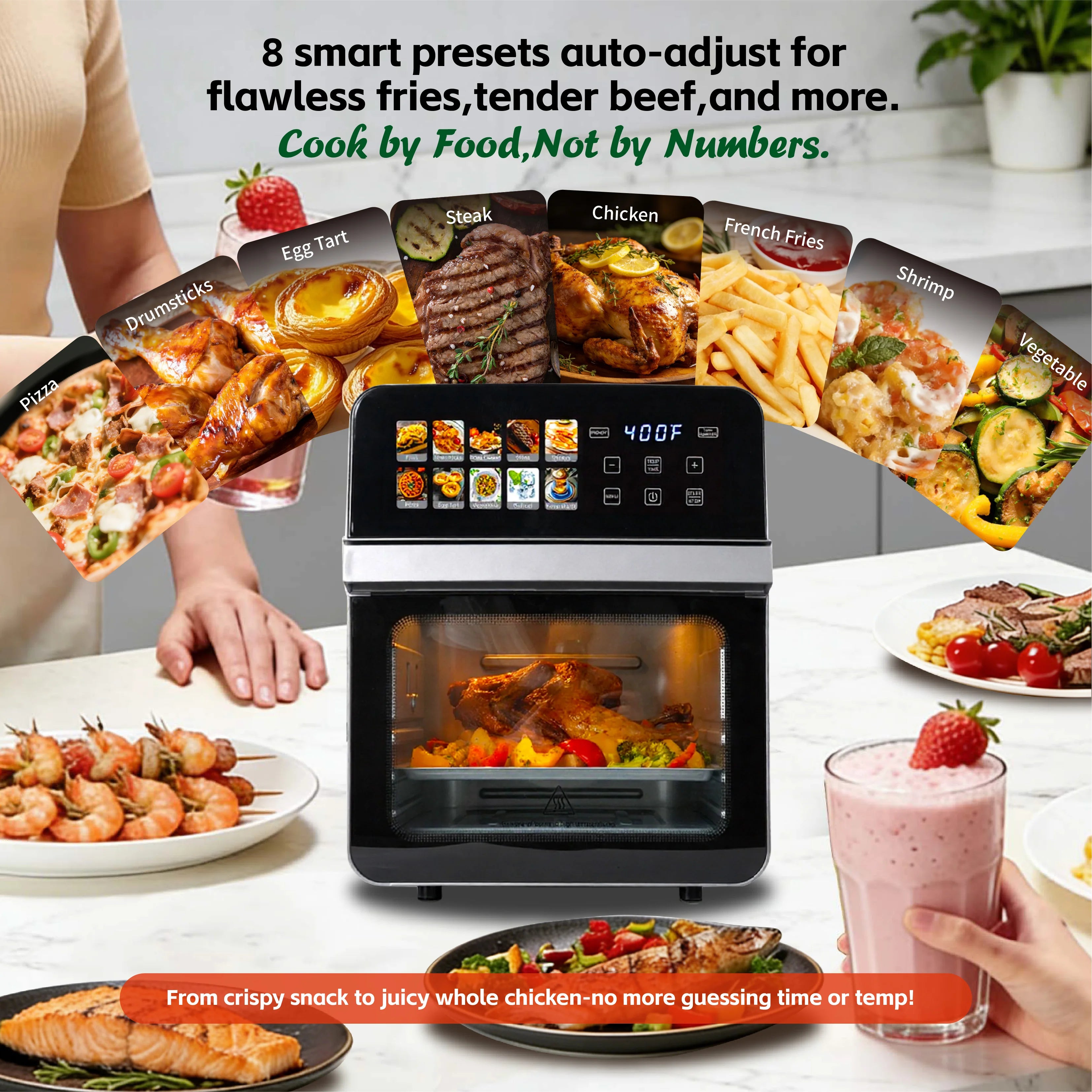 Air Fryer Toaster Oven Combo