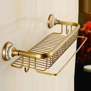 Antique Solid Brass Bathroom Accessories Sets