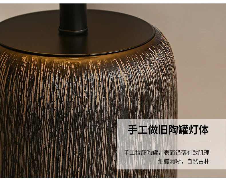 Ceramic Lamp Wabi Sabi Style Floor Lamp