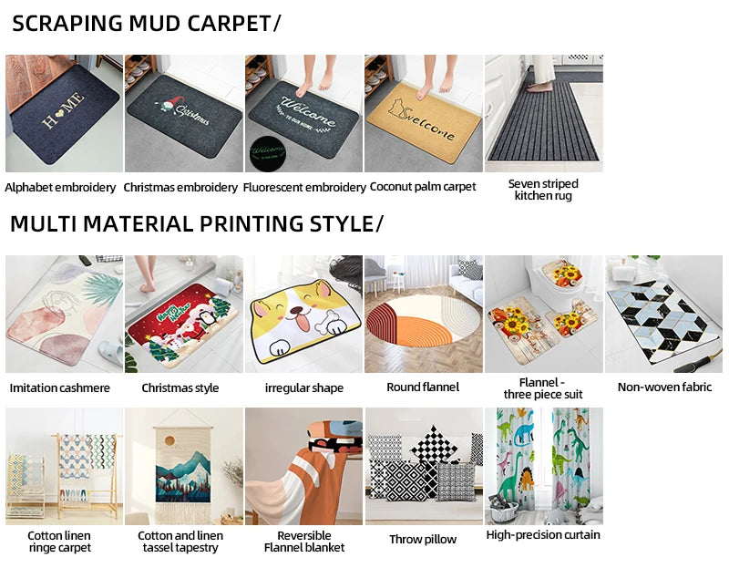 Multi-purpose Mat Moisture Absorption, Machine Washable