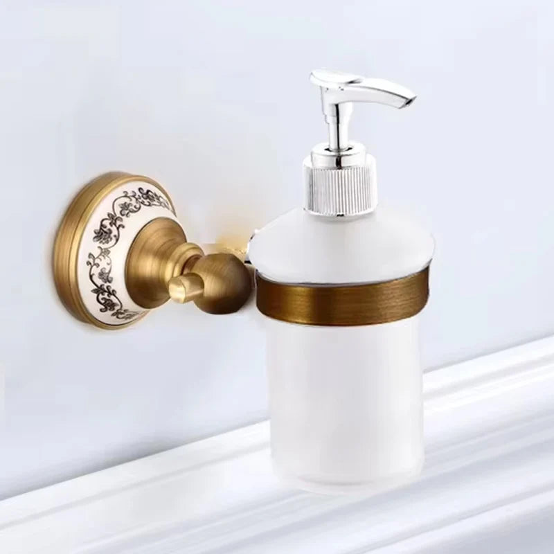 Antique Solid Brass Bathroom Accessories Sets