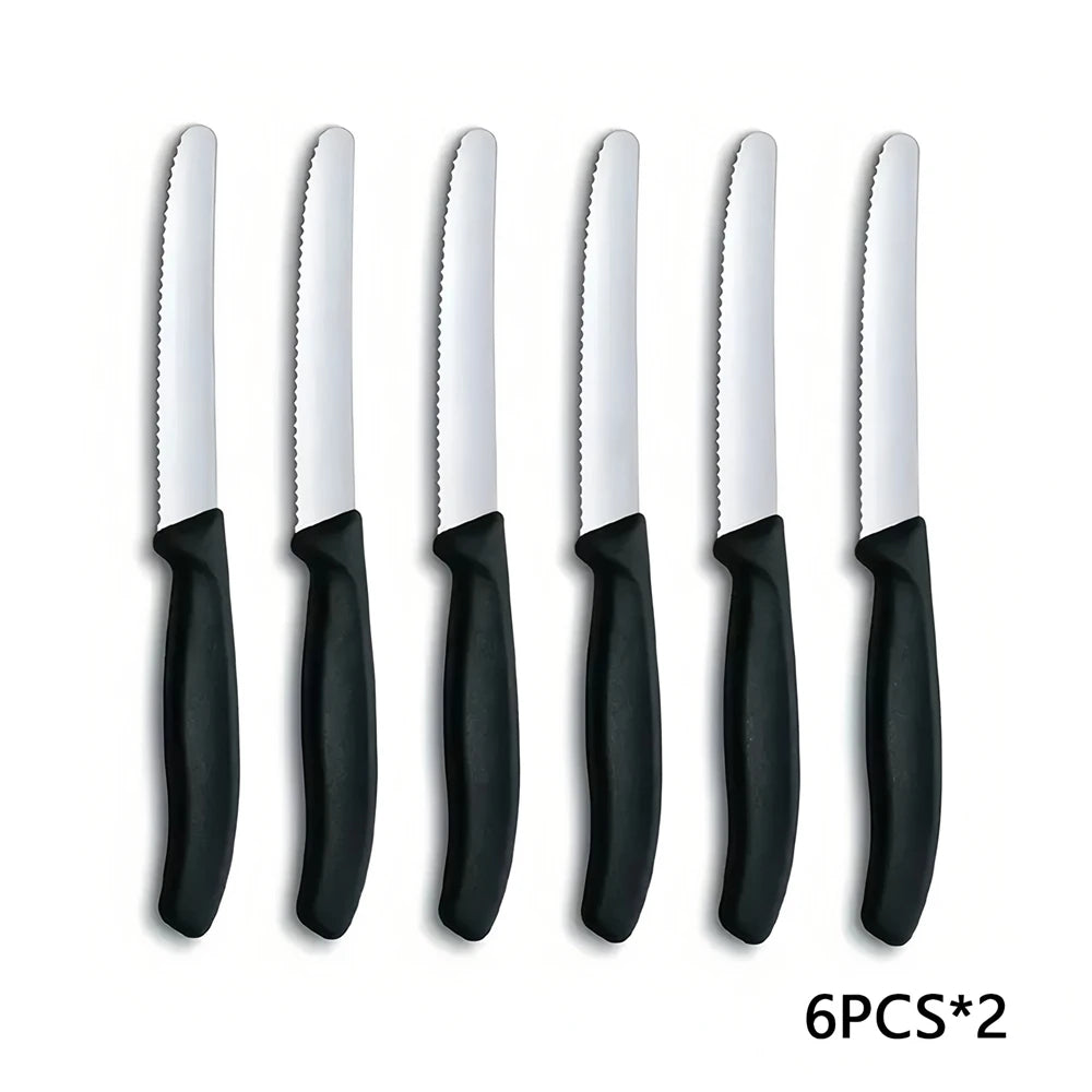 Serrated Steak knife Round Tip