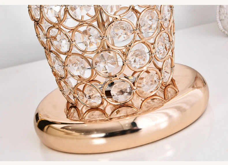 Crystal Table Lamp Romantic