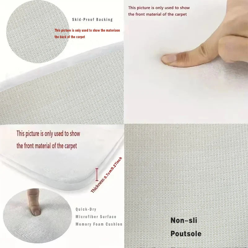 Flannel Kitchen Soft Carpet