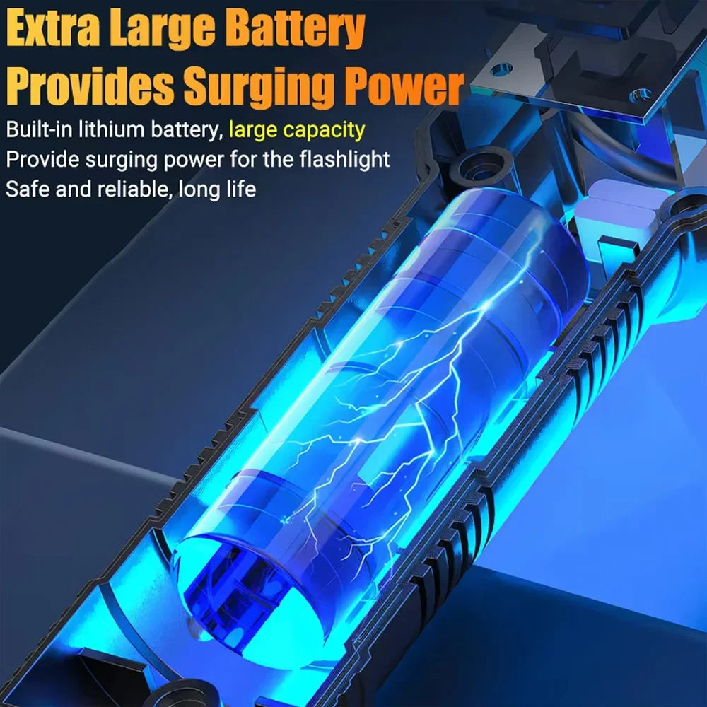 100000LM Super Bright Flashlight