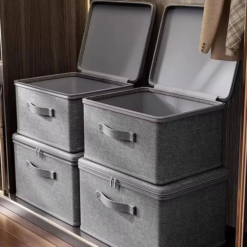 1/2PCS Large Capacity Clothes Storage Box Set