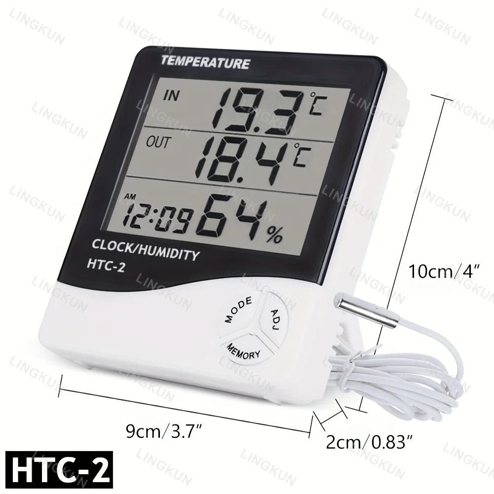 LED Thermometer Thermo-Hygrometer