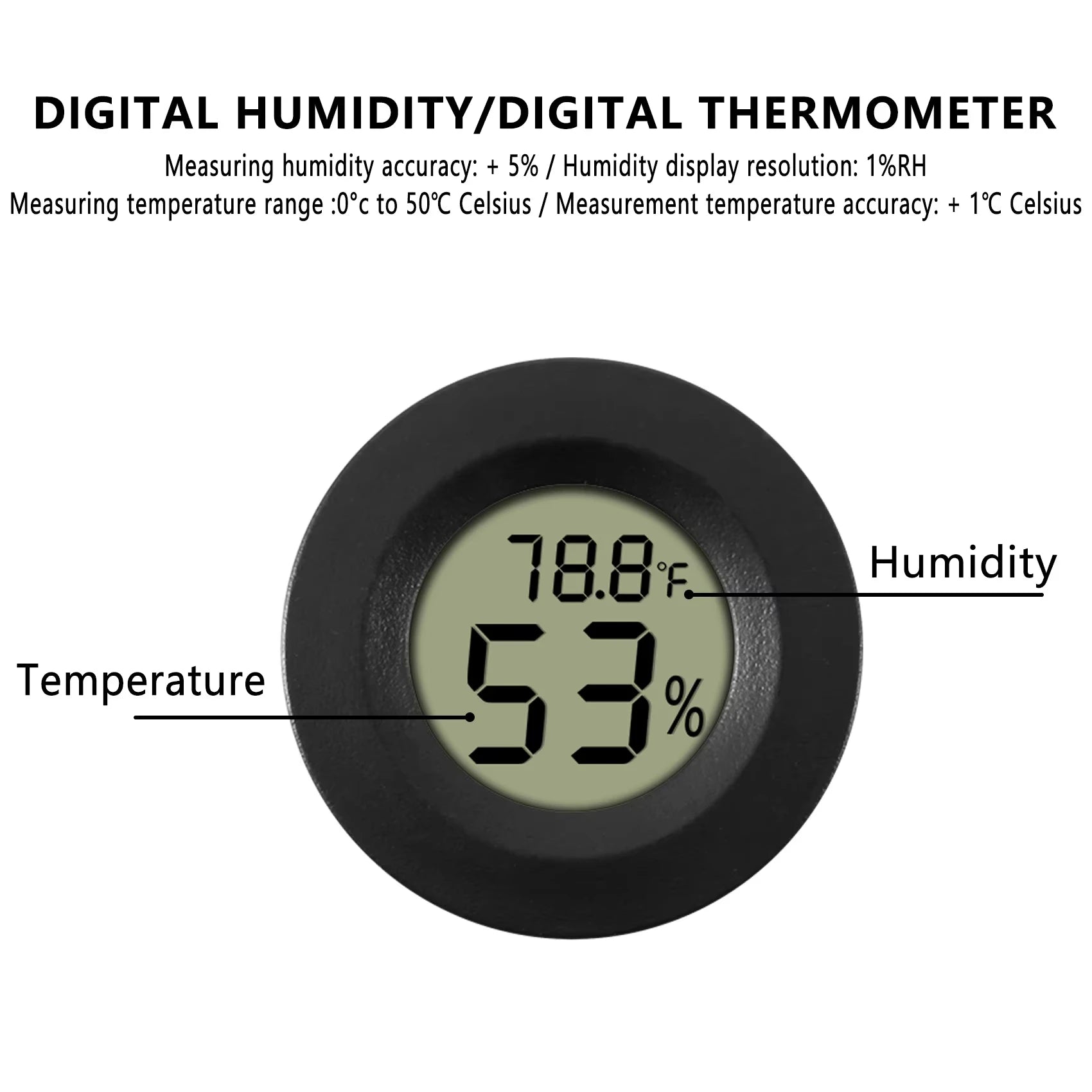Mini Digital Thermometer Hygrometer