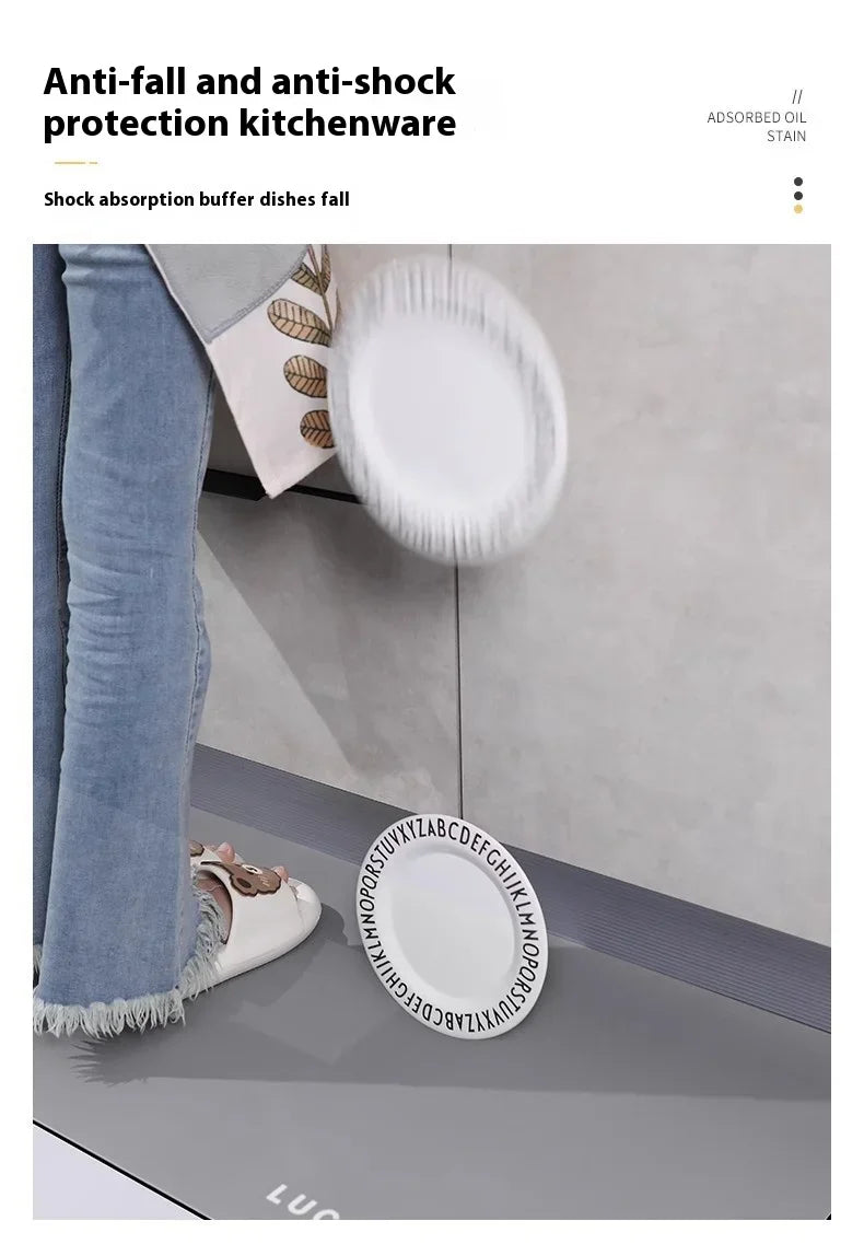 Diatomite Absorbent Floor Mat