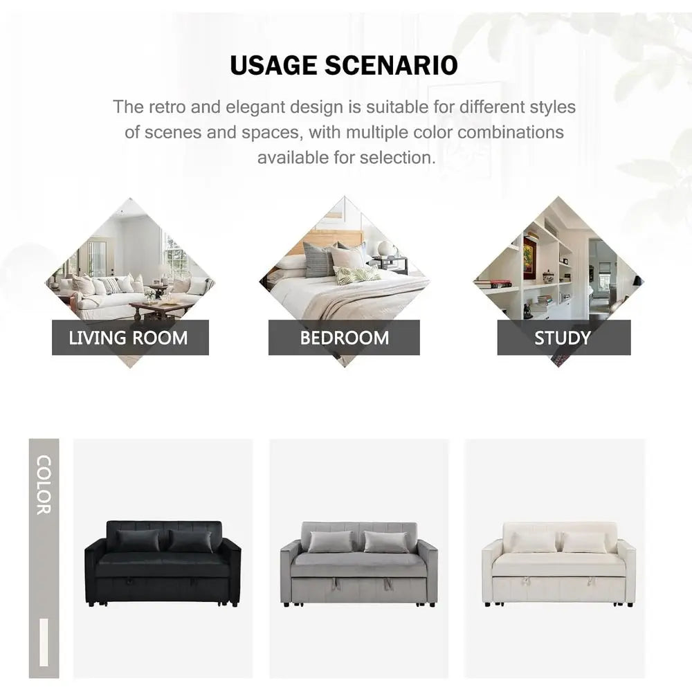 Convertible Sleeper Soa Bed,