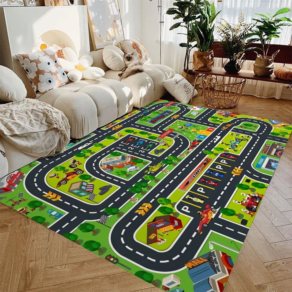 Toy Cars Kids Rugs