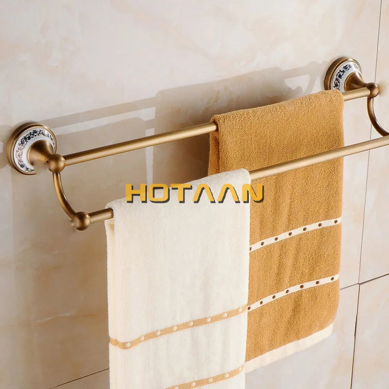 Antique Solid Brass Bathroom Accessories Sets