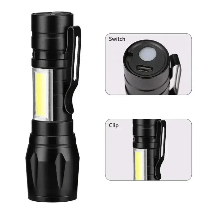 100000LM Super Bright Flashlight