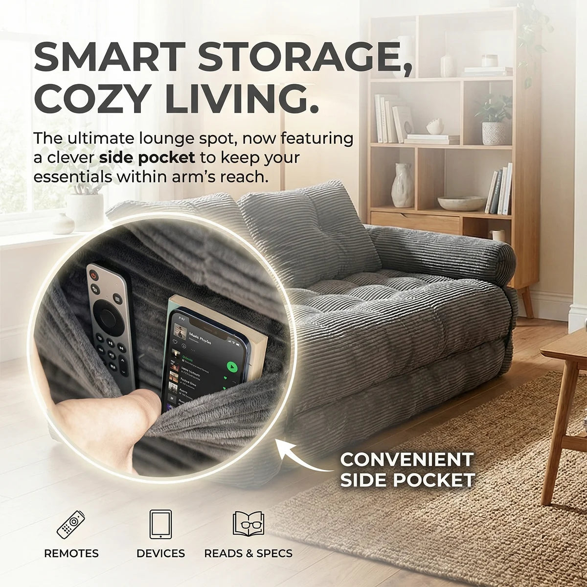 Modern Convertible Sofa Bed