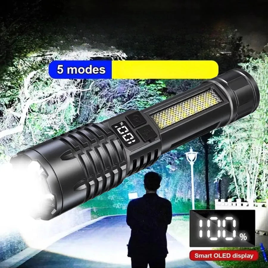 100000LM Super Bright Flashlight