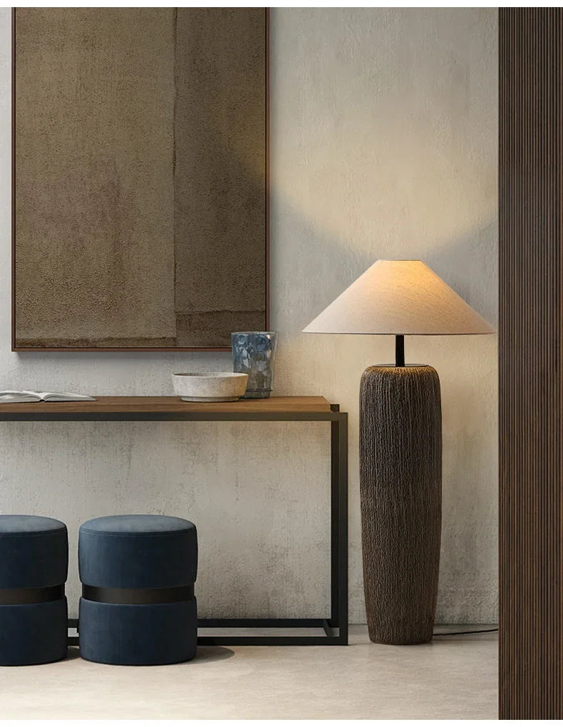 Ceramic Lamp Wabi Sabi Style Floor Lamp