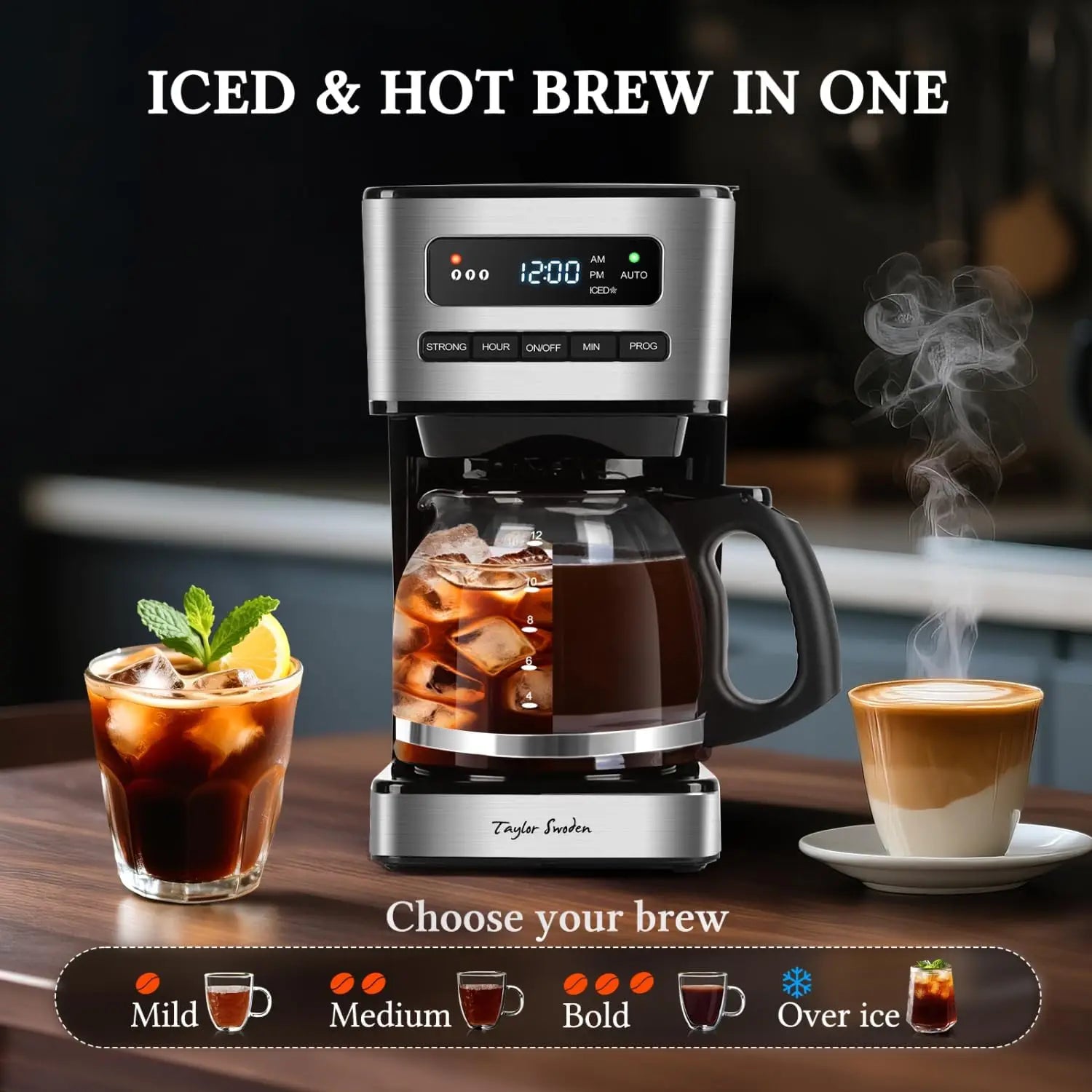 Programmable 12-Cup Coffee Maker