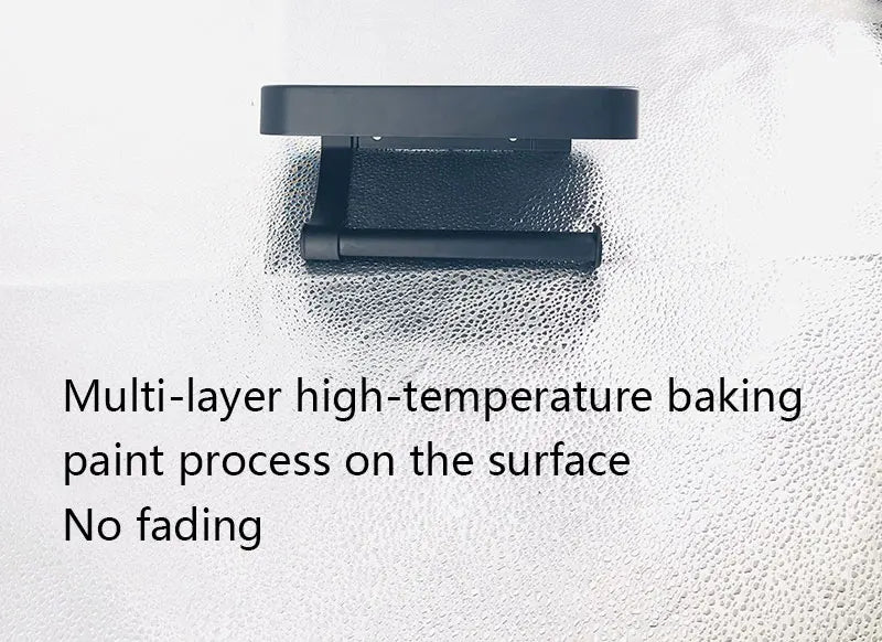 Nail Free Grey Toilet Paper Holder
