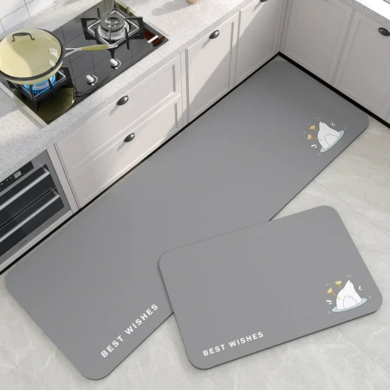 Diatomite Absorbent Floor Mat
