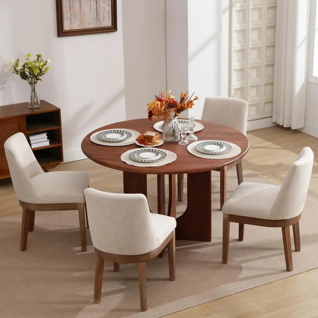 Set of 6, Comfortable Dining Room Chairs