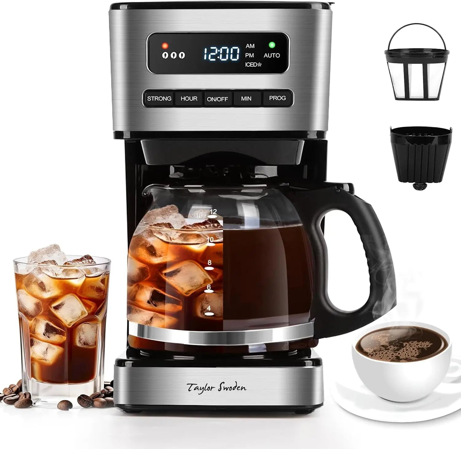 Programmable 12-Cup Coffee Maker