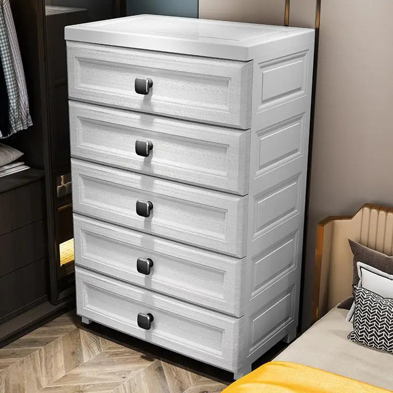 Storage Cabinet with Drawers with Wheels