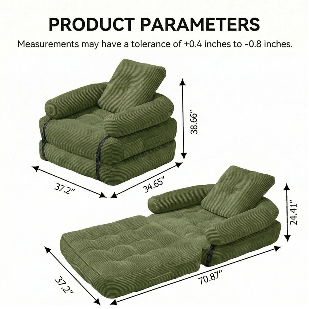 Modern Convertible Sofa Bed