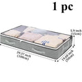 Under Bed Storage Box with Reinforced Handles