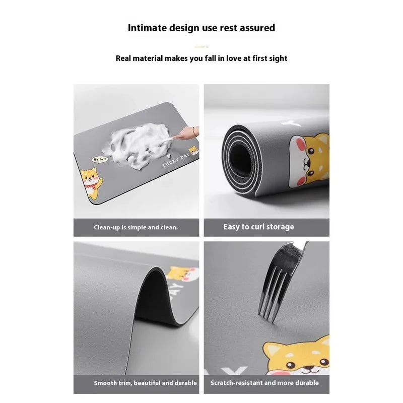 Diatomite Absorbent Floor Mat