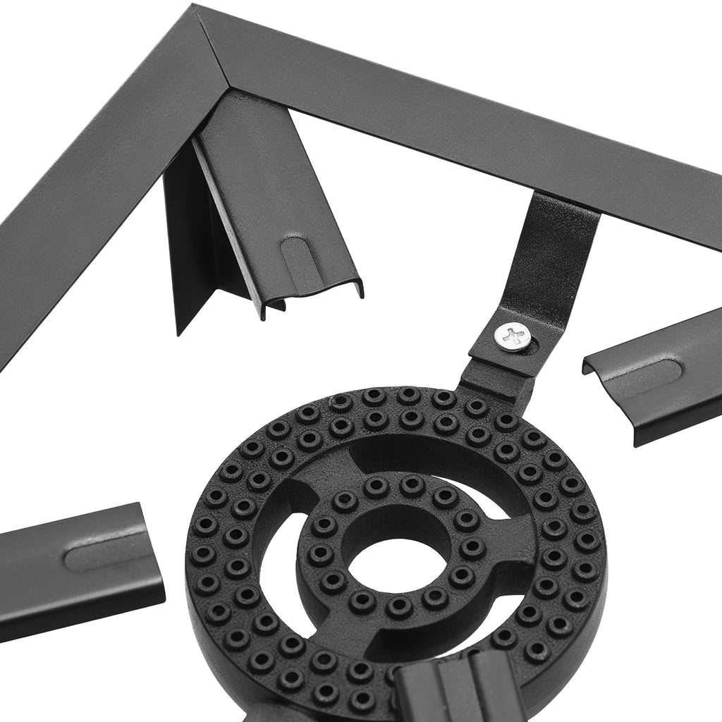 Portable Double Burner Outdoor Gas Stove