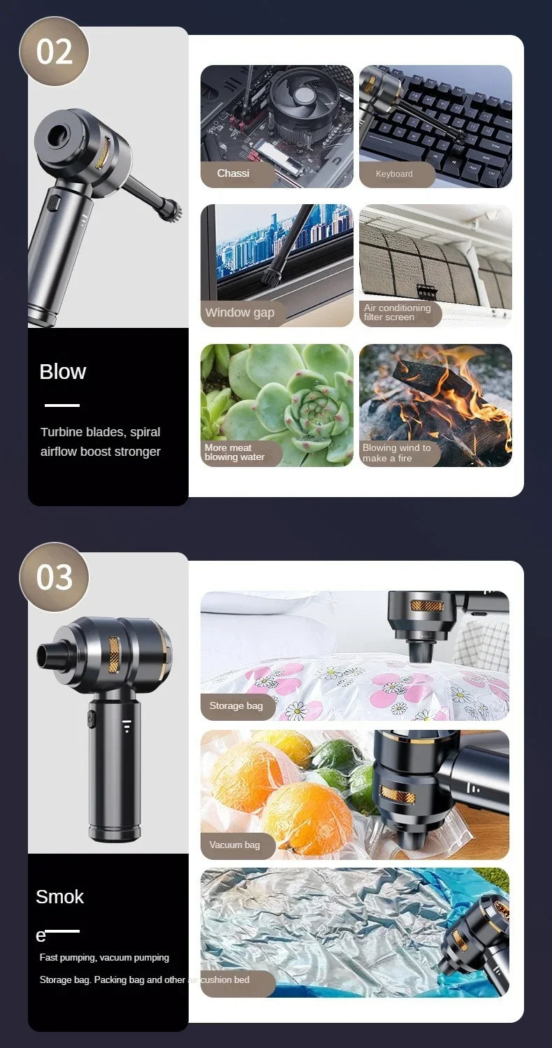Car Vacuum Cleaner High Power