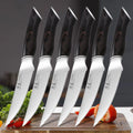 Steak Knife ,High Carbon Steel with Pakkawood Handle