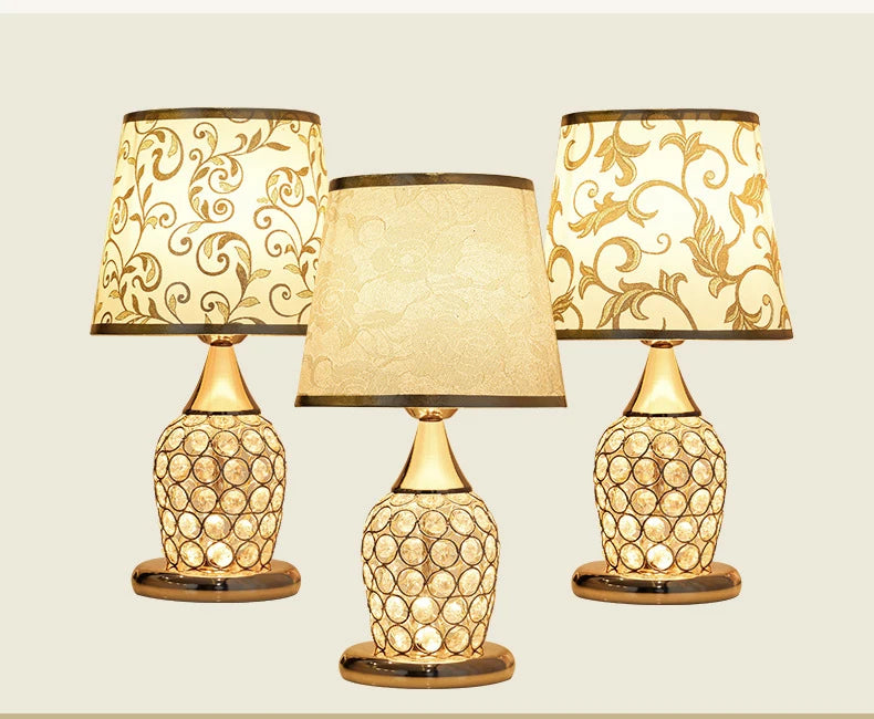 Crystal Table Lamp Romantic