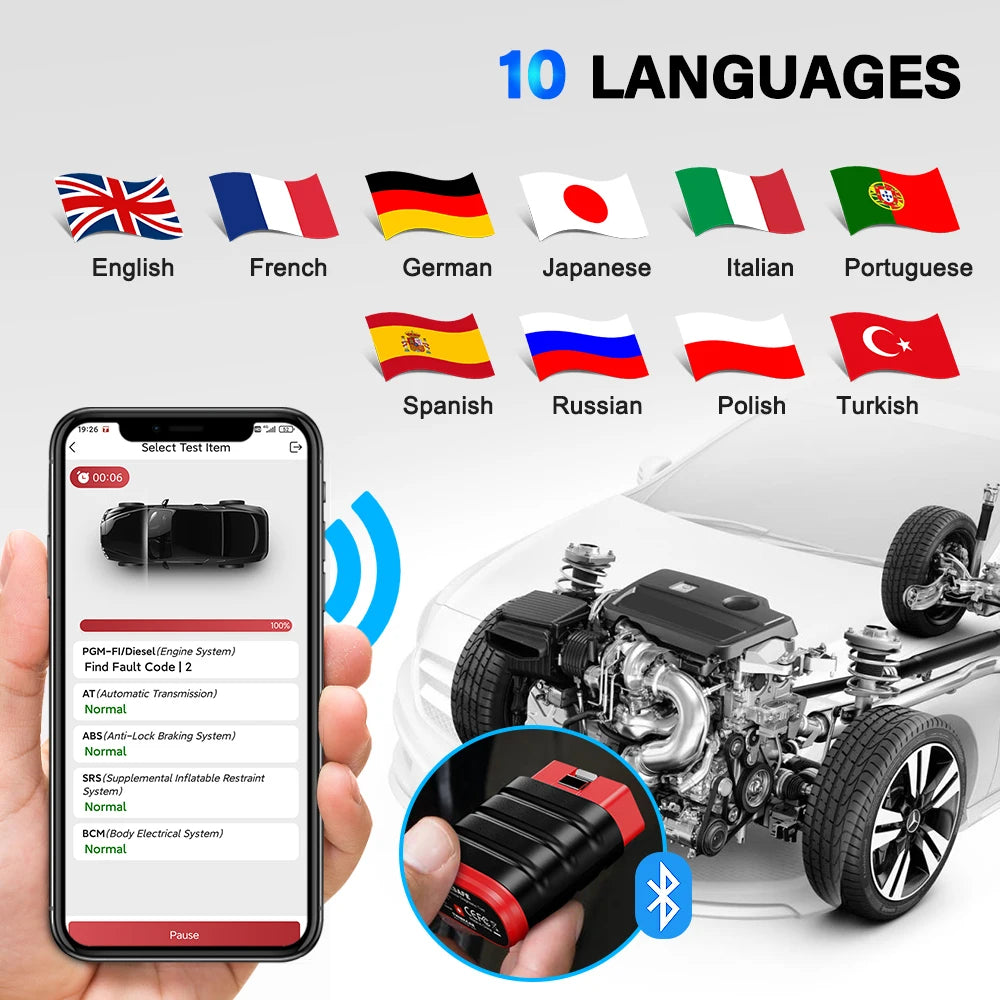 Full System Code Reader Car Diagnostic