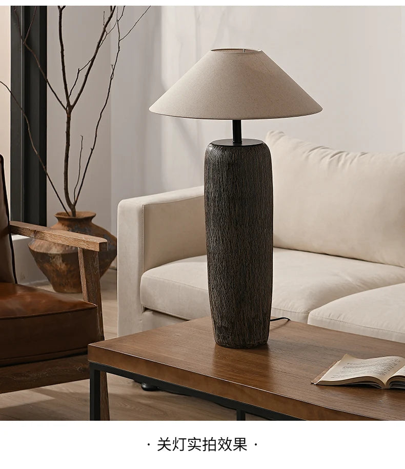 Ceramic Lamp Wabi Sabi Style Floor Lamp