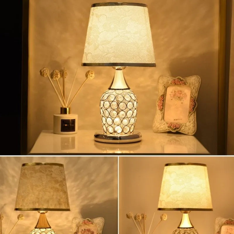 Crystal Table Lamp Romantic