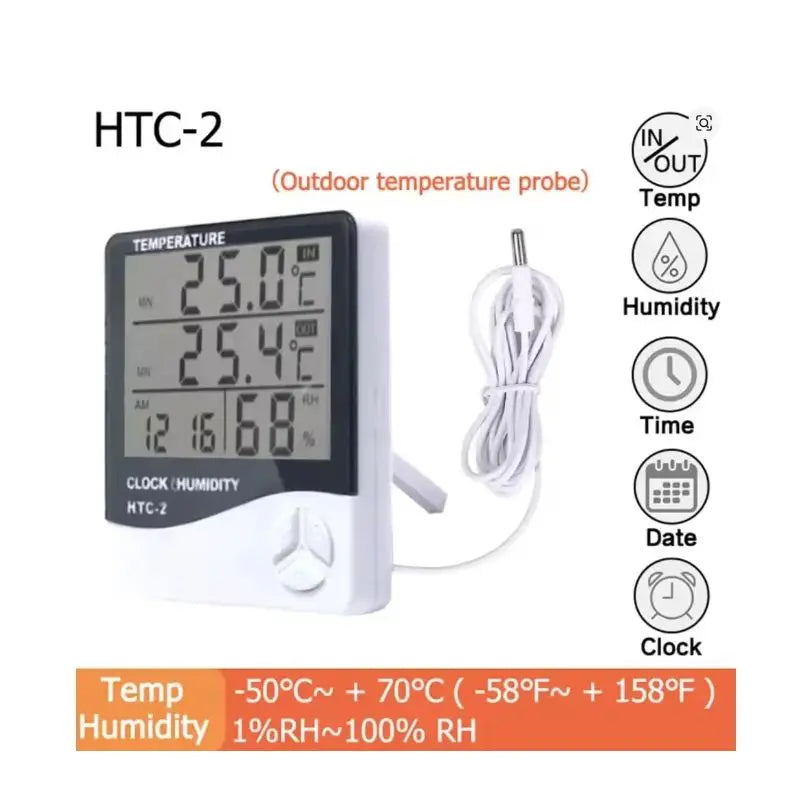 Home Indoor Outdoor Hygrometer Thermometer