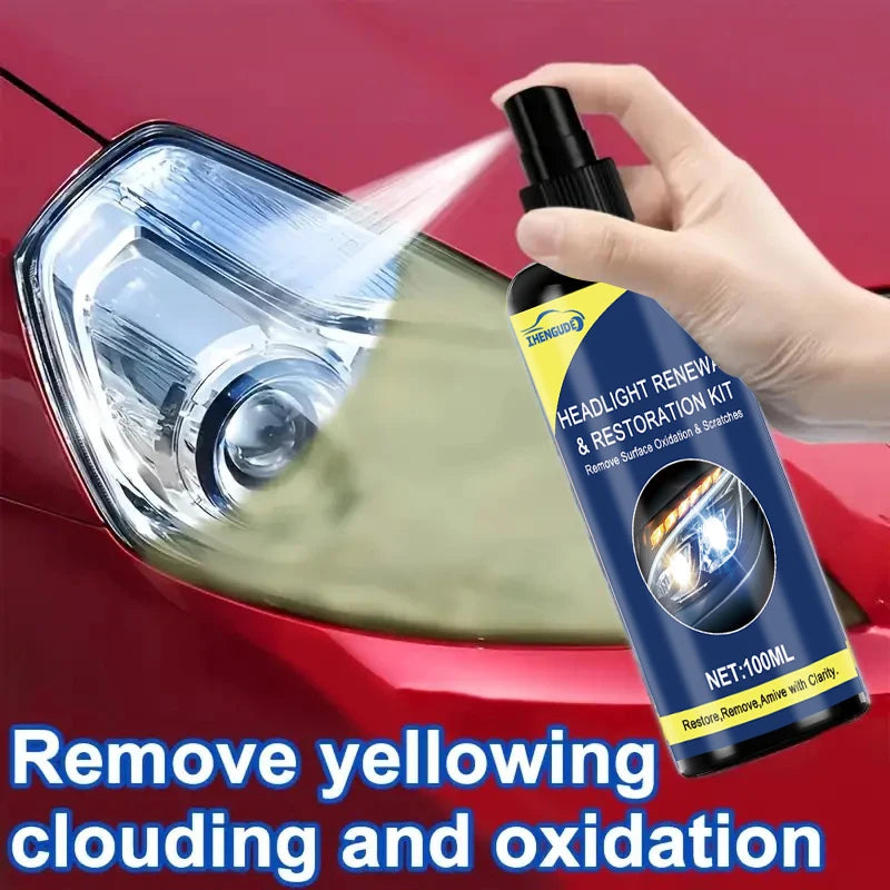 Ceramic Headlight Restoration Spray