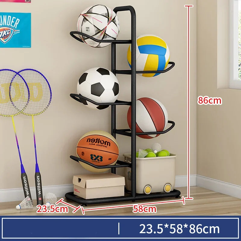 Basketball Storage Rack