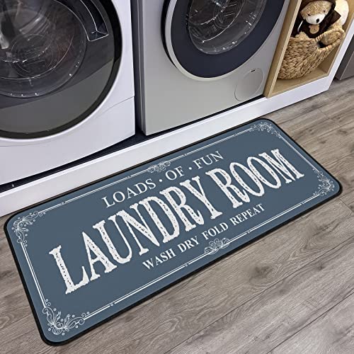Laundry Room Rug Runner Non-Slip