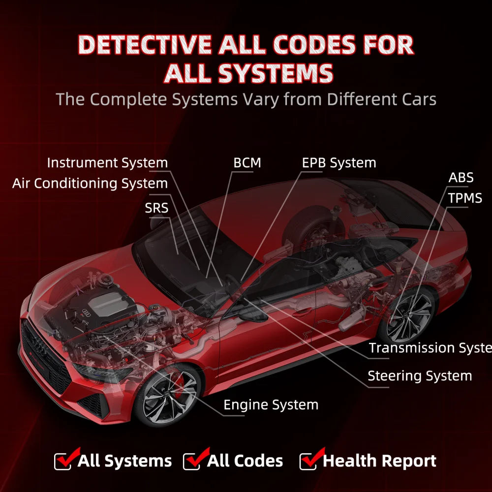 Full System Code Reader Car Diagnostic