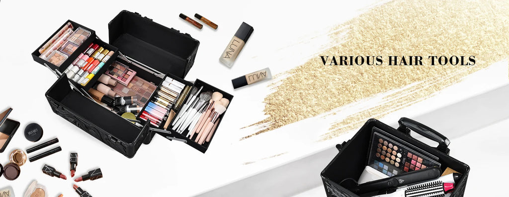 Rolling Makeup Travel Case