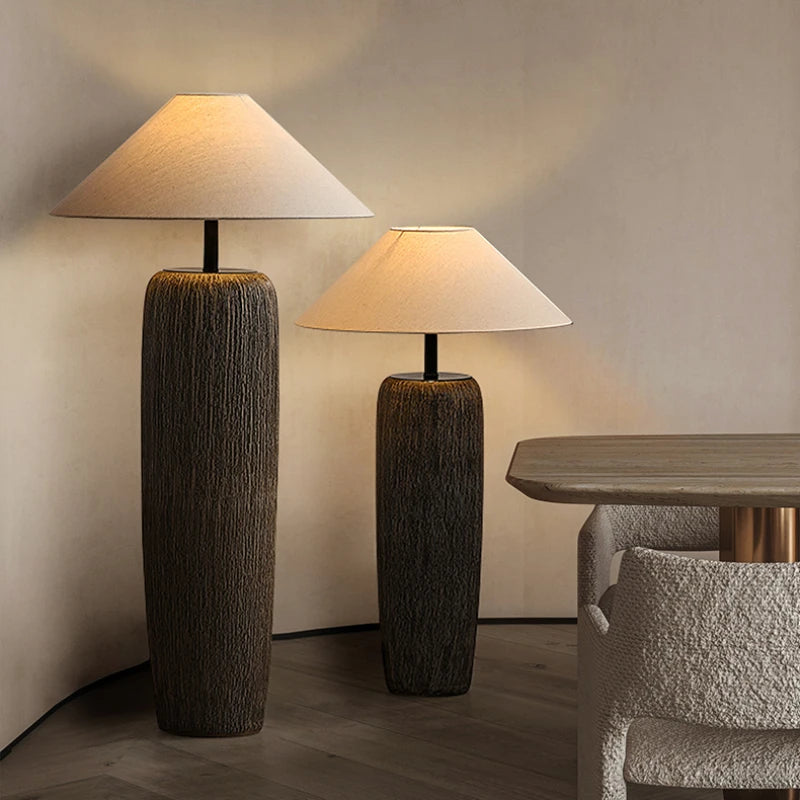 Ceramic Lamp Wabi Sabi Style Floor Lamp