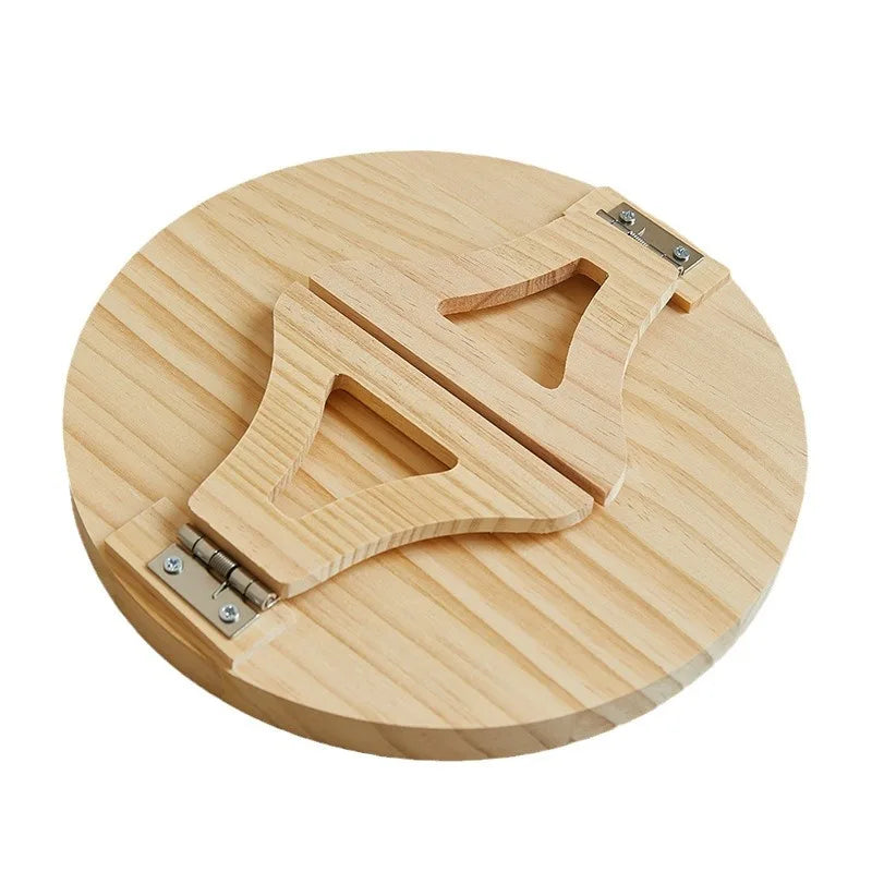 Natural Wooden Sofa Tray