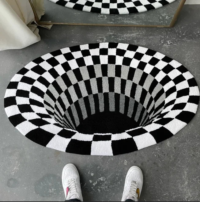 Fantasy Dragon 3D Round Carpet