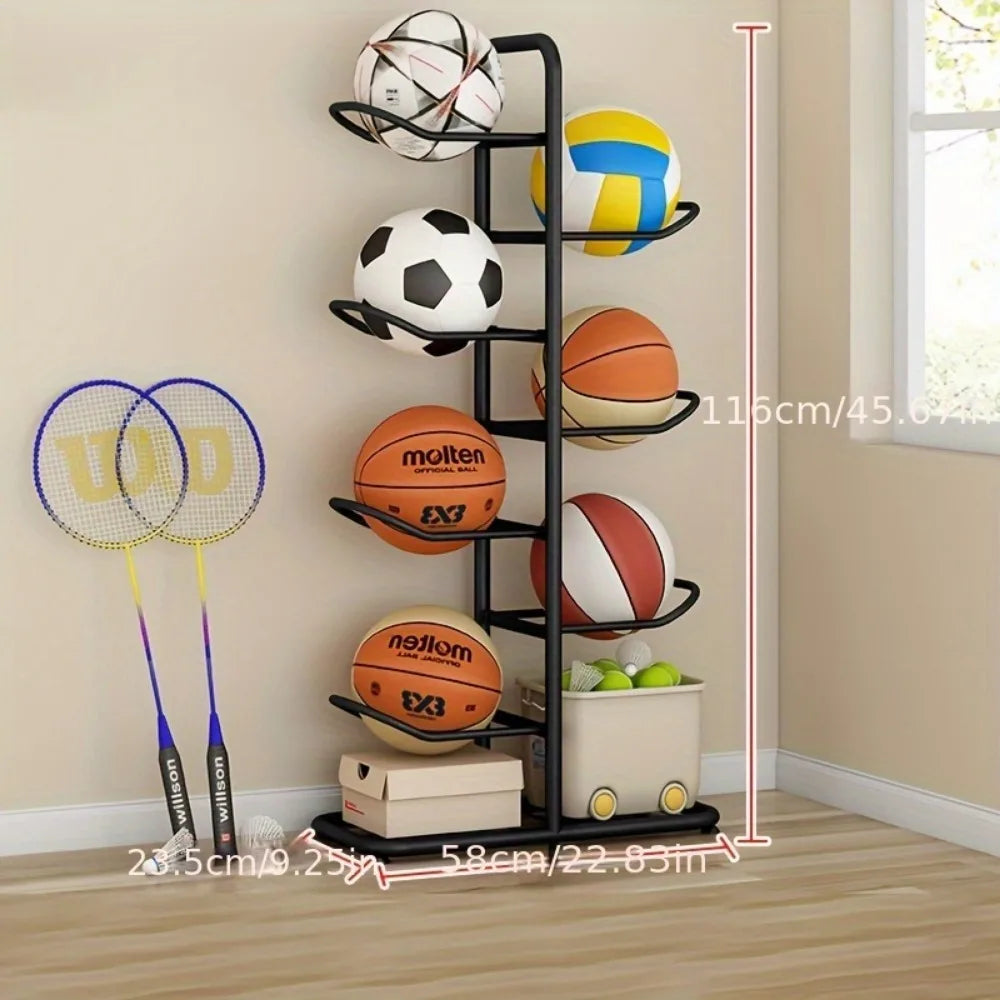 Basketball Storage Rack