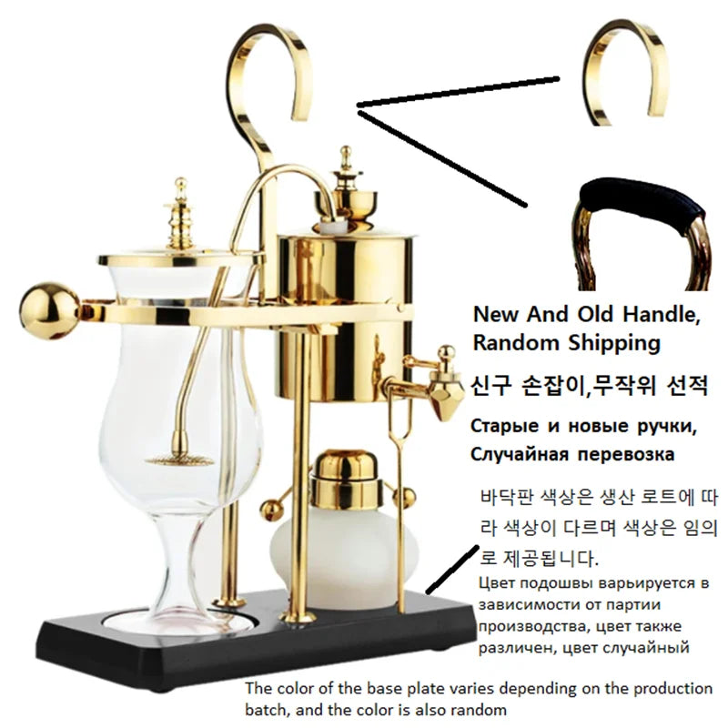Vacuumm Coffee Brewer Manual Set