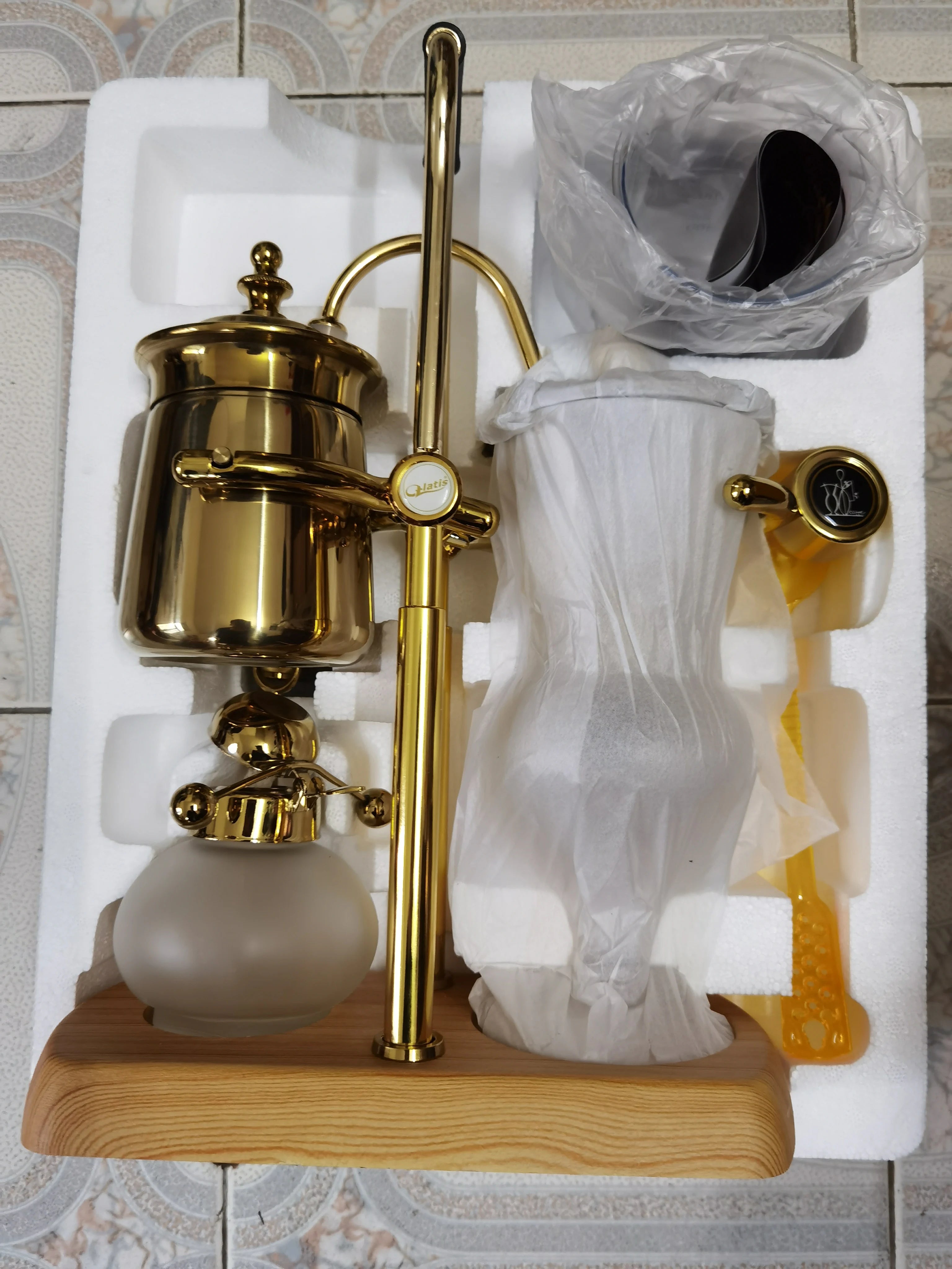 Vacuumm Coffee Brewer Manual Set